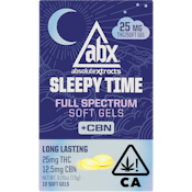Sleepy Time 25mg THC + CBN Soft Gels (10ct)