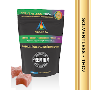 Arcadia Brands - 10pk 600mg THCV Solventless Gummies - Mach 7