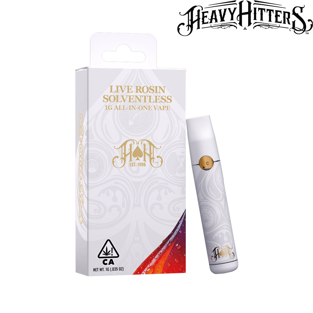 Heavy Hitters - Lemon Royale Live Rosin All in One Vape Main Image