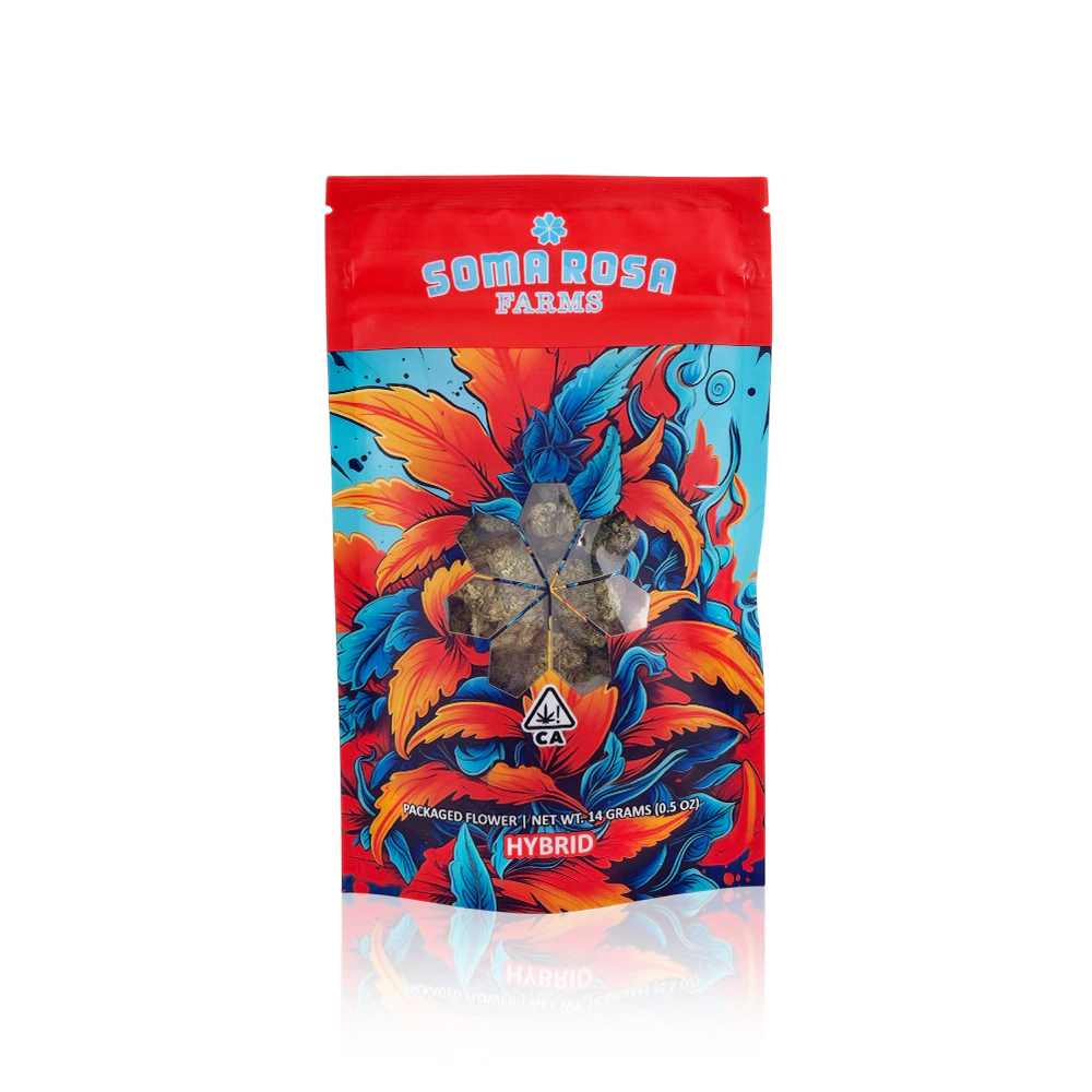SOMA ROSA - SOMA ROSA - Flower - Grape Pie x Jet Fuel Gelato - 14G Main Image