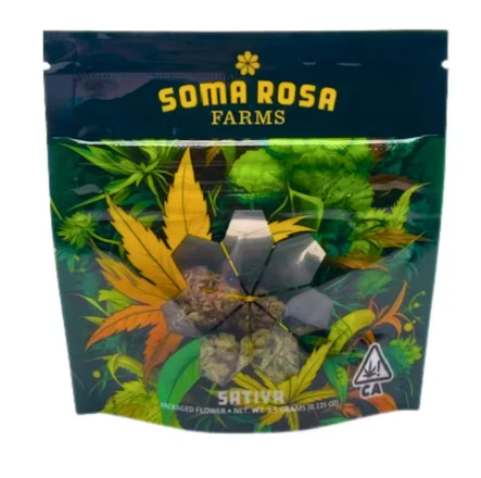 Soma Rosa Farms - Soma Rosa | Moroccan Peaches | Sungrown Flower | 1/8oz Main Image