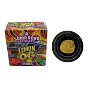Soma Rosa Farms | Lemon OG | Live Rosin | 1g