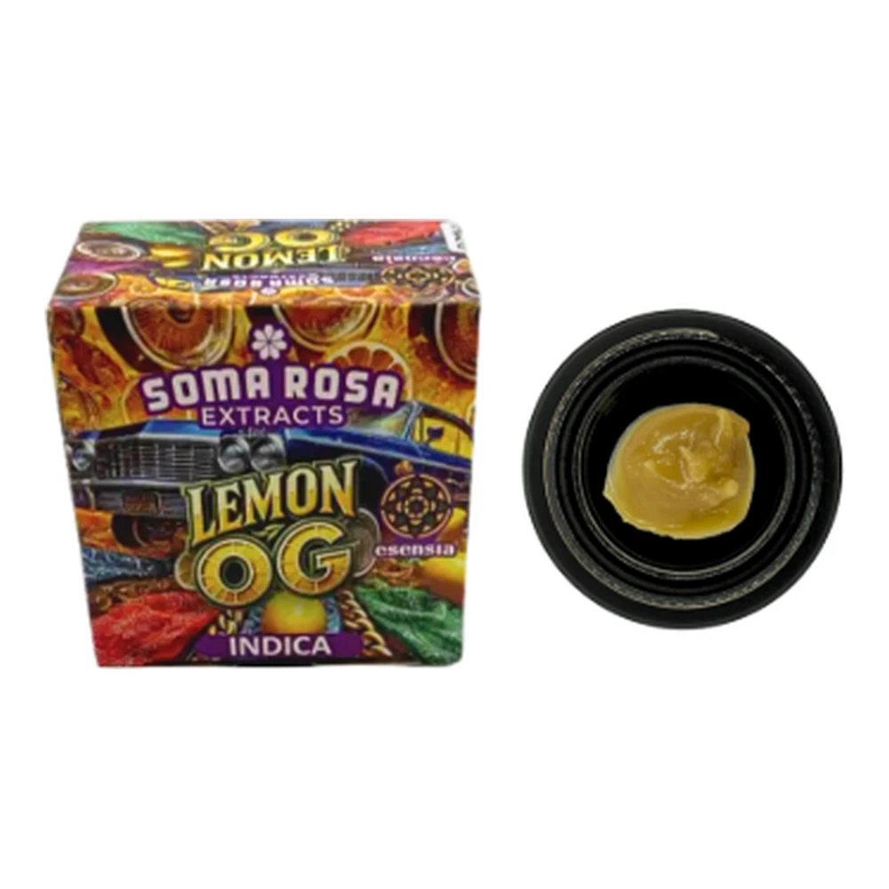 Soma Rosa Farms - Soma Rosa Farms | Lemon OG | Live Rosin | 1g Main Image