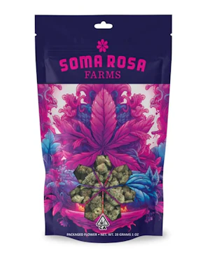 Soma Rosa Farms | Glitter Bomb | Sungrown Flower | 1oz
