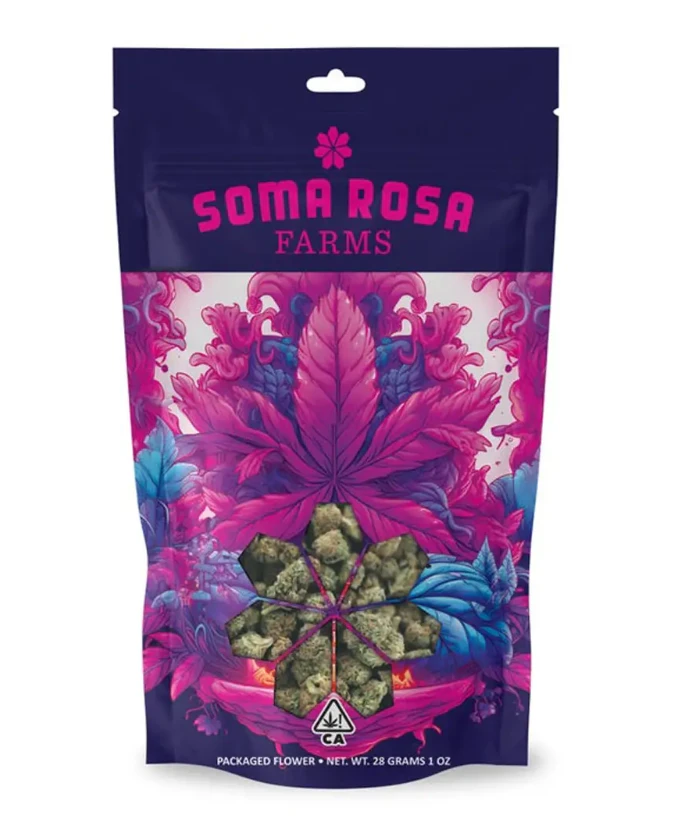 Soma Rosa Farms - Soma Rosa | Mimosa Mintz | Sungrown Flower | 1oz Main Image
