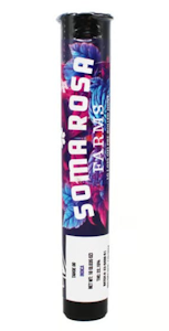 SOMA ROSA FARMS - Soma Rosa | OZ Kush Back | Sungrown Pre-Roll | 1g