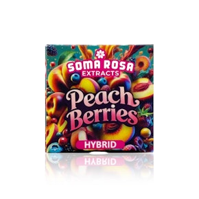 SOMA ROSA - Concentrate - Peach Berries - Live Rosin - 1G