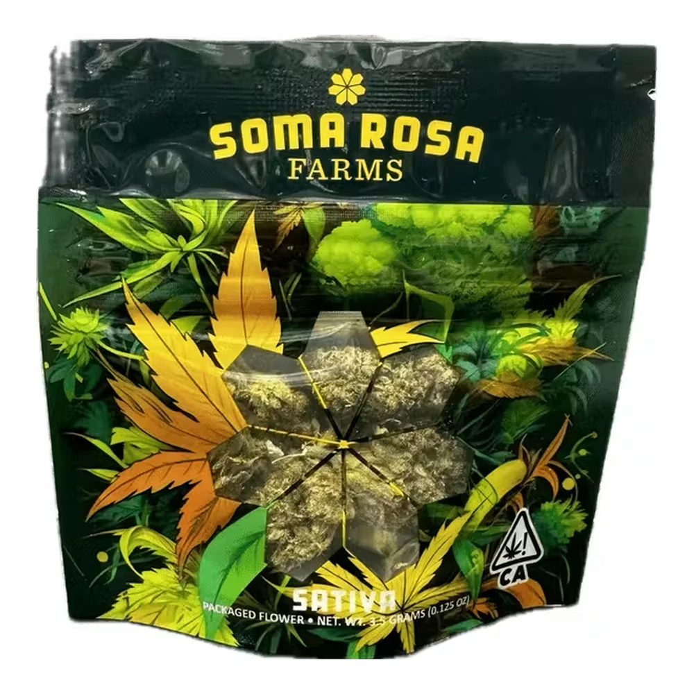Soma Rosa Farms - Soma Rosa | Raspberry Cough | Sungrown Flower | 1/8oz Main Image