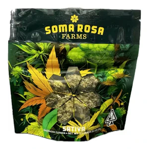 Soma Rosa | Raspberry Cough | Sungrown Flower | 1/8oz