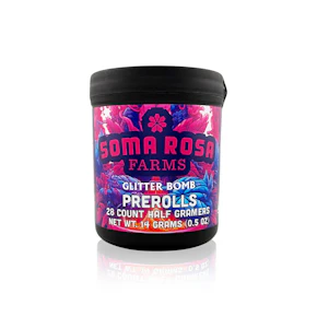SOMA ROSA - Preroll - Glitter Bomb - 28 Pack - 14G
