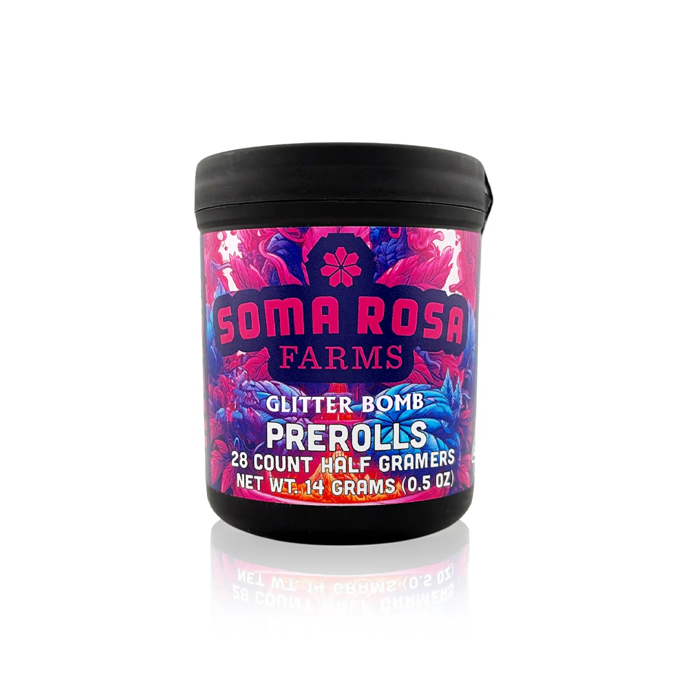 SOMA ROSA - SOMA ROSA - Preroll - Glitter Bomb - 28 Pack - 14G Main Image