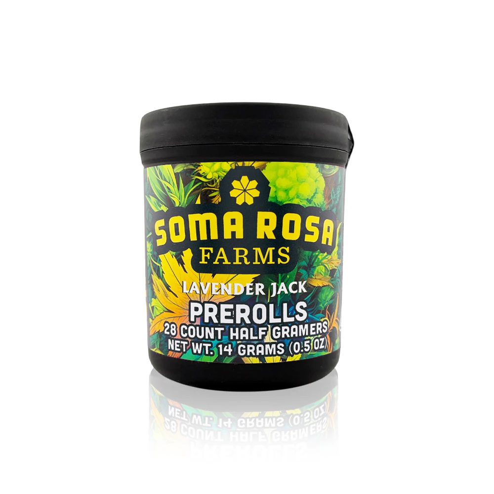 SOMA ROSA - SOMA ROSA - Preroll - Lavender Jack - 28 Pack - 14G Main Image
