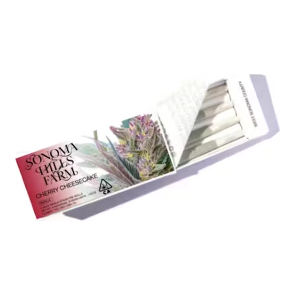 Sonoma Hills Farm - Sonoma Hills Farm | Cherry Cheesecake | Sungrown Pre-Roll 4pk | 3.2g Main Image