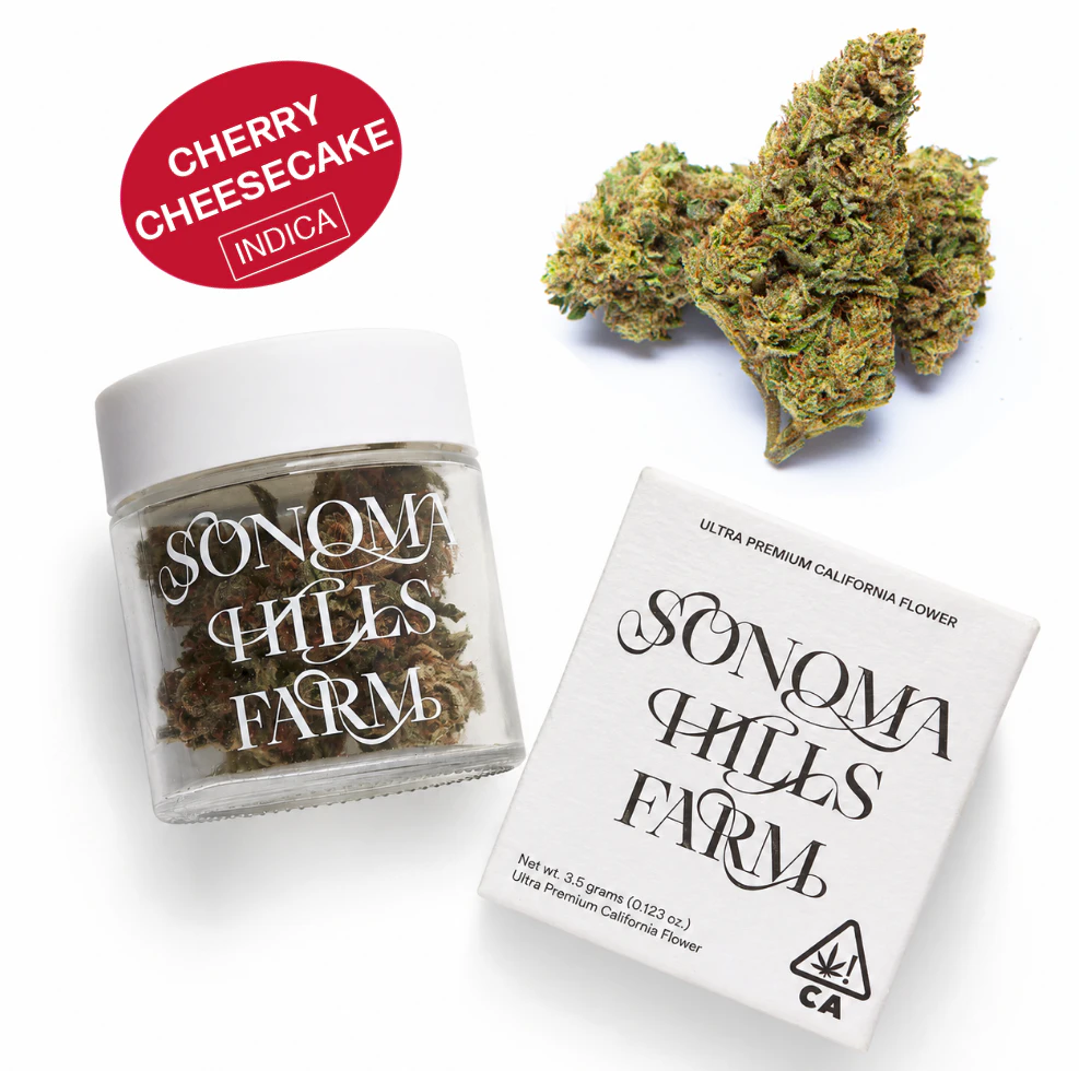 Sonoma Hills Farm - Sonoma Hills Farm | Sun-Assisted Indoor | Cherry Cheesecake | 3.5g Main Image