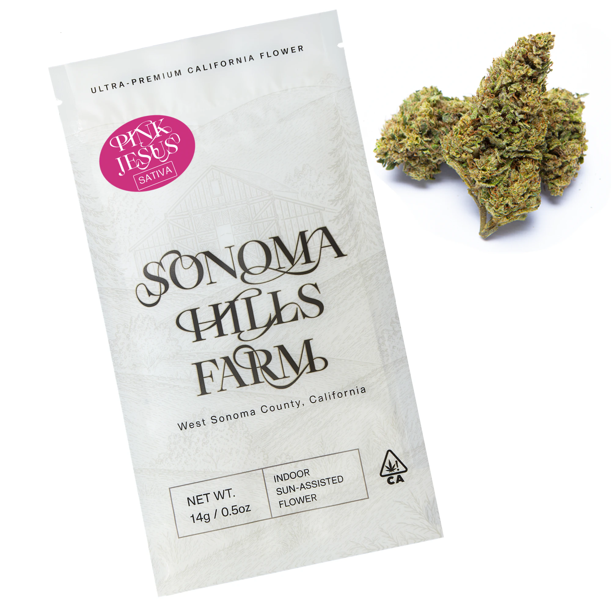 Sonoma Hills Farm - Sonoma Hills Farm | Sun-Assisted Indoor | Pink Jesus | 14g Main Image