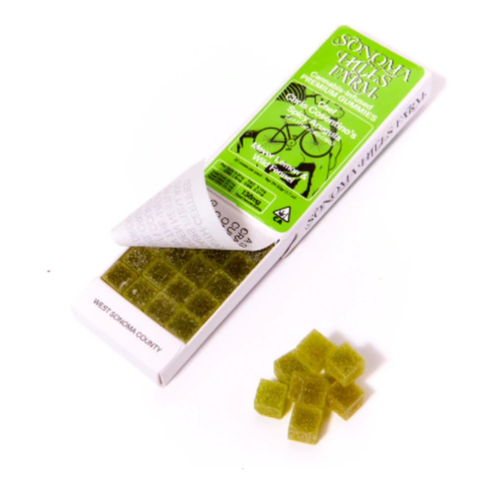 Sonoma Hills Farm - Sonoma Hills Farm | Spicy Arugula 2:1:1 | THC: CBD: CBG Gummies 20pk | 62mg Main Image