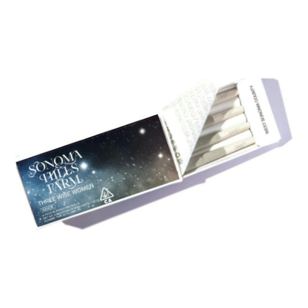 Sonoma Hills Farm - Sonoma Hills Farm | Three Wise Women | Sungrown Pre-Roll 4pk | 3.2g Main Image