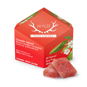 WYLD - WYLD | SOUR CHERRY - 10PK | EDIBLE | 100MG