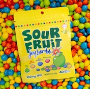 Sour Fruit Joy Bombs 40pk 100mg