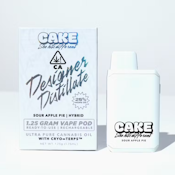 CAKE SHE HITS DIFFERENT: Sour Apple Pie 1.25g Disposable Vape (H)