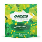 JAMS Fast Acting Jellies | Sour Green Apple 20pk/100mg