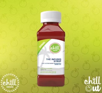 CHILL MEDICATED - Sour Apple Syrup - 250mg - CME
