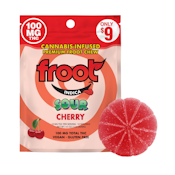 Sour Cherry (I) | 100mg THC Gummies | FROOT