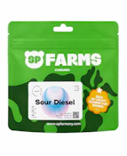 SP Farms | Sour Diesel | 3.5g | Flower | Sativa