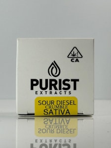 PURIST EXTRACTS - Purist Extracts Crumble 1g - Sour Diesel 76%