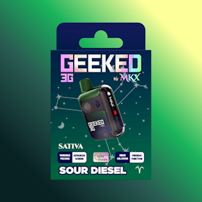 MKX Geeked - Sour Diesel - 3G Disposable