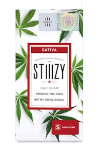 STIIIZY - Stiiizy .5g Sour Diesel Pod PD