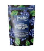 Smokiez | Sour Dreamy Blueberry 1:1:1 | THC:CBN:CBG | Fruit Chews | 100mg