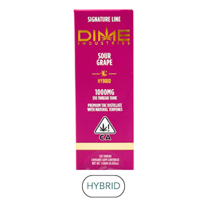 DIME INDUSTRIES - Dime Industries - Signature - Sour Grape - Vape Cart - 1.0g