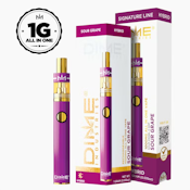 DIME - Disposable Vape - Signature Line - Hybrid - Sour Grape - (1g)