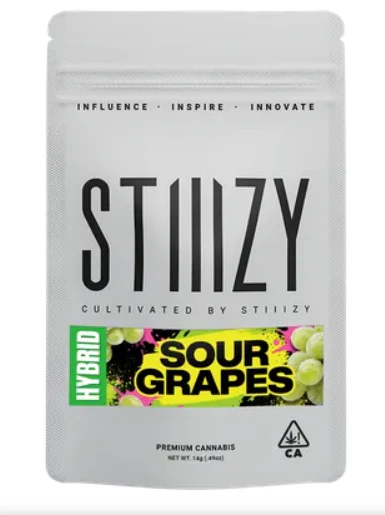 STIIIZY - Stiiizy - Sour Grapes - 14g White Label Flower Main Image
