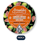 Smokiez - Chill - Live Resin - Sour Guava - Gummies - 20pc - 100mg