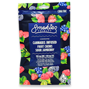 Smokiez - CBN Sour - Jamberry 1:1 THC/CBN - Gummies - 10pc - 100mg