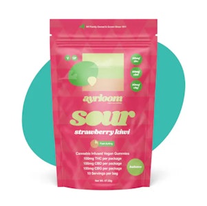 AYRLOOM - Sour Strawberry Kiwi 1:1:1 Gummies 10 Pack