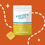 Sour Lemon Lime Gummies 100mg