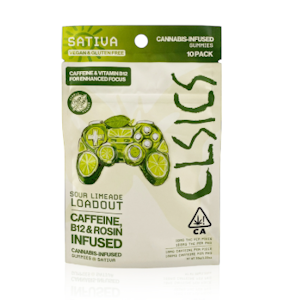 CLSICS - CLSICS Rosin 10pk Gummies Sour Limeade Loadout