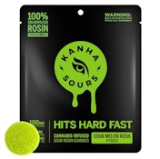 KANHA - Vegan Rosin NANO 10mg x 10pcs  - Hybrid Sour Melon Rush