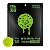 [KANHA] Live Rosin Gummies - 100mg - Sour Melon Rush (H)