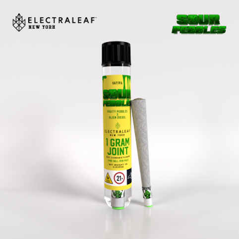 ElectraLeaf - Sour Pebbles -Sativa- (Pre-Roll) 1g | Electraleaf        -ac7 BACK