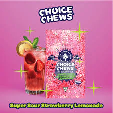 CHOICE - Choice Gummies - Sour Strawberry Lemonade -  100mg Main Image