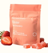 Vandy's - Sour Strawberry (Center) - Solventless Hash Rosin - 100mg - 10mg x 10ct - Edibles