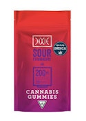 Dixie - Sour Strawberry 200mg Gummies