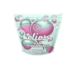 Olio - Olio- Sour Tropical Punch- 10mg/100mg live rosin gummy