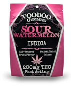 Voodoo-Gummies- Sour Watermelon-Indica-200mg THC