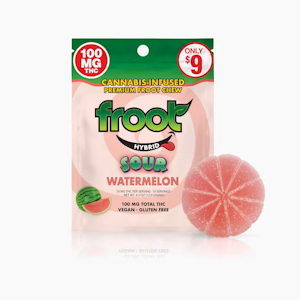 FROOT - Froot - Hybrid - Sour Watermelon - Gummies - (100mg)