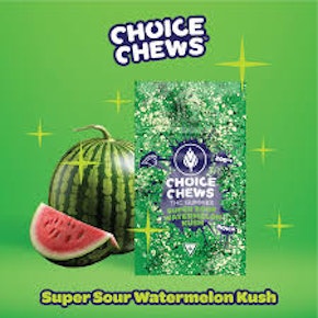 Choice Gummies - Sour Watermelon Kush - 100mg